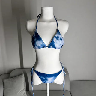 Marvel Piece Cover-up Resort Bikini Halterneck Unique Long-Sleeve