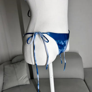 Marvel Piece Cover-up Resort Bikini Halterneck Unique Long-Sleeve