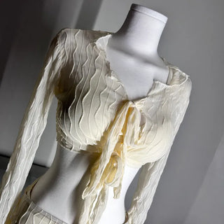 Piece Lace Cardigan Bikini Cover-up Unique Sexy Glam