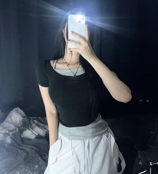 Layered Basic Daily Long Strappy Sleeveless Inner Essential