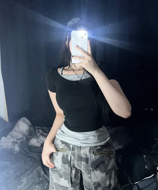 Layered Basic Daily Long Strappy Sleeveless Inner Essential