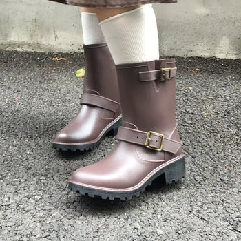 Half Buckle Rainy Season Rain Boots Boot Essential