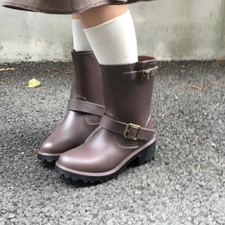 Half Buckle Rainy Season Rain Boots Boot Essential