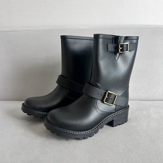 Half Buckle Rainy Season Rain Boots Boot Essential