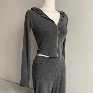 Body-Shaping High-Waisted Bootcut Training Set Suit Pants Sexy