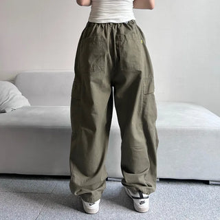 Balloon Fit Pintuck Cargo Pants All-Season Everyday Item