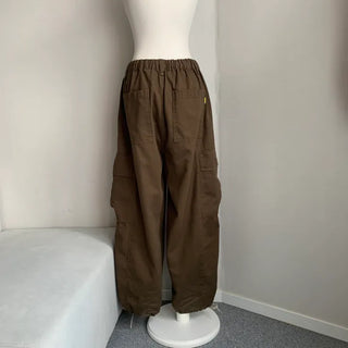 Balloon Fit Pintuck Cargo Pants All-Season Everyday Item