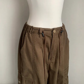 Balloon Fit Pintuck Cargo Pants All-Season Everyday Item