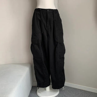 Balloon Fit Pintuck Cargo Pants All-Season Everyday Item