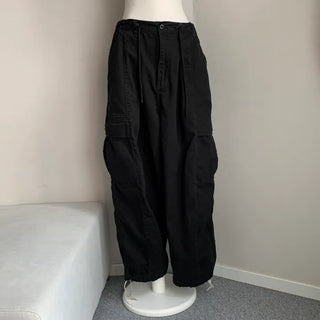 Balloon Fit Pintuck Cargo Pants All-Season Everyday Item