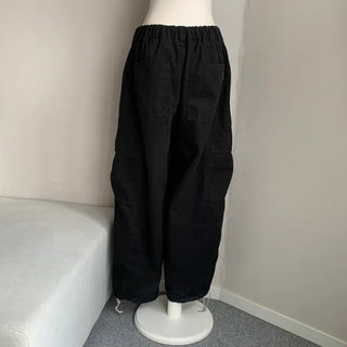 Balloon Fit Pintuck Cargo Pants All-Season Everyday Item