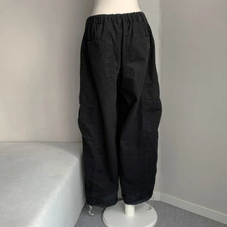 Balloon Fit Pintuck Cargo Pants All-Season Everyday Item