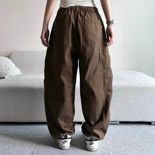 Balloon Fit Pintuck Cargo Pants All-Season Everyday Item