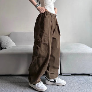 Balloon Fit Pintuck Cargo Pants All-Season Everyday Item