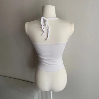 Slim Fit Layered Halter Neck Sleeveless Inner Layering
