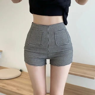 Two-Pocket Stretchy Mochi High-Waisted Pocket Shorts