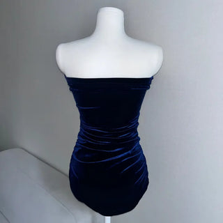 Ribbon Strap Tube Top Party Look Club Sexy
