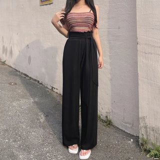 Bohemian Color Block Striped Sleeveless Top