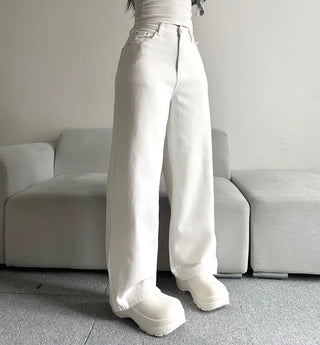 Cotton Wide Pants Fleece-lined Trousers Petite Daily Commute