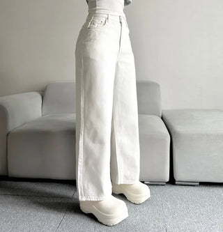 Cotton Wide Pants Fleece-lined Trousers Petite Daily Commute