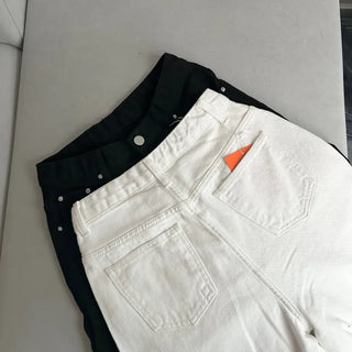 Cotton Wide Pants Fleece-lined Trousers Petite Daily Commute