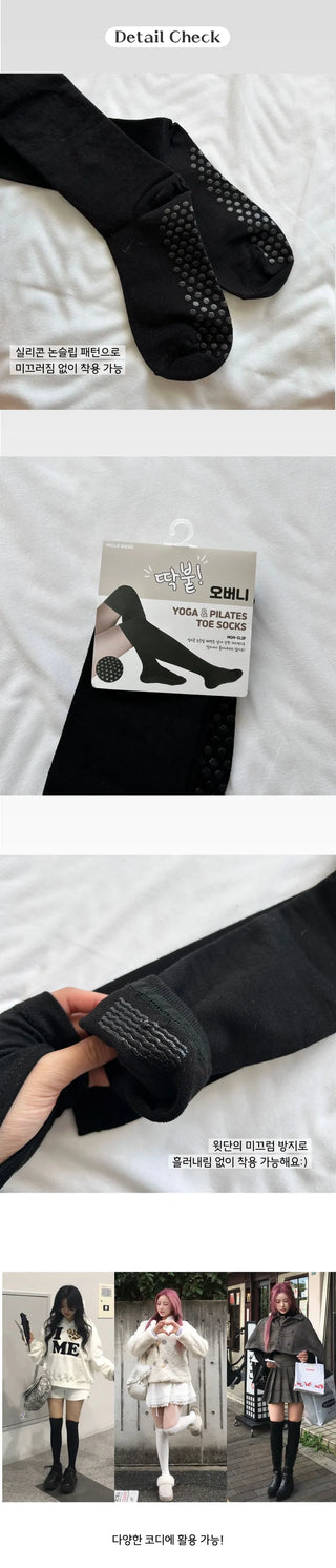 Long Over-the-Knee Socks Yoga Pilates Golf Leg Warmers