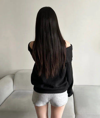 Fluffy Year-end Cashmere Wool Shorts Fleece-lined Hot Pants