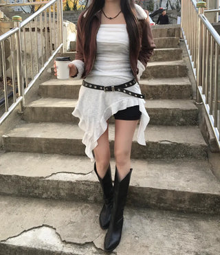 Fluffy Year-end Cashmere Wool Shorts Fleece-lined Hot Pants