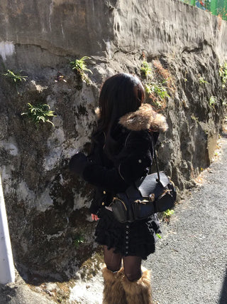Paris Pocket Shoulder Bag Leather Y2K Unique Daily