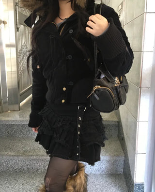 Paris Pocket Shoulder Bag Leather Y2K Unique Daily