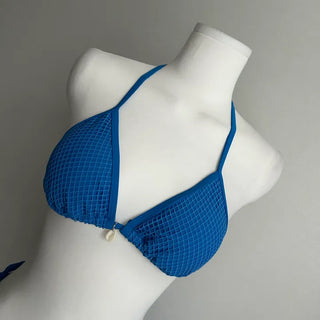 Blue Hawaiian Cover-up Bikini Set. Setup Daily Staycation