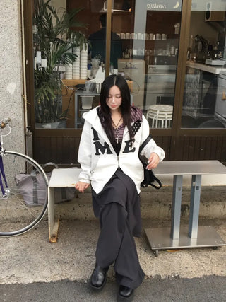 Layered Double Striped Long Sleeve Hoodie Daily Unique