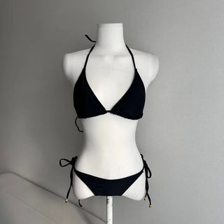 Damaged Knit Cover-up Bikini Basic Body Profile For