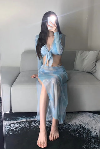 Galaxy Cover-up Piece Bikini Resort Look Monokini One-piece