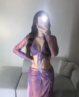 Galaxy Cover-up Piece Bikini Resort Look Monokini One-piece