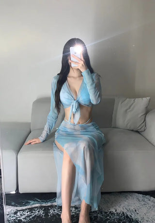 Galaxy Cover-up Piece Bikini Resort Look Monokini One-piece