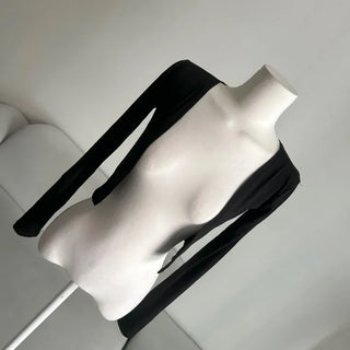 Stretchy Crop Long Sleeve Cardigan Transitional Season Summer