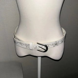 Unique Studded Flower Belt Layered Statement Item Daily