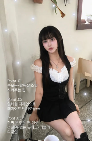 Frill Bolero Cover-up Cardigan Tiered One-piece Swimsuit Set