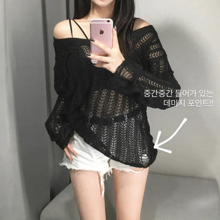 Cupid Vest Layered Blouse Frill T-shirt Short Sleeve