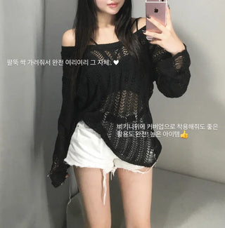 Cupid Vest Layered Blouse Frill T-shirt Short Sleeve