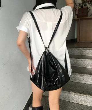 Loose Roll-up Pocket Shirt Short Sleeve Linen Summer
