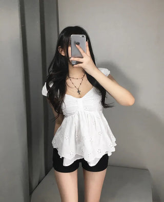 Yeori Tencel Totto Cardigan Loose Fit See-through Snap