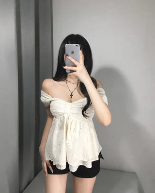 Yeori Tencel Totto Cardigan Loose Fit See-through Snap