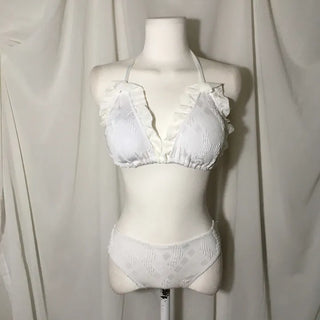 Leopard Strap Bikini Print Gyaru Pinterest Swimsuit Cover-up