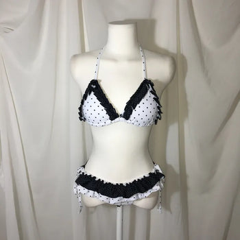 Frill Skirt Cover-up Bikini Large Cup Side Volume