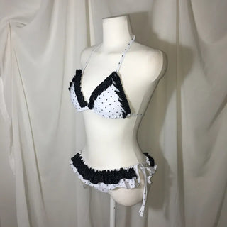 Frill Skirt Cover-up Bikini Large Cup Side Volume
