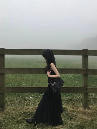 Drape Tie Shirring Sleeveless Scarf Basic Item Pinterest