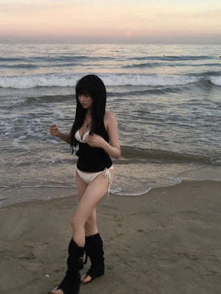 Shirred Asymmetrical Long Skirt Maxi Drape Date Look