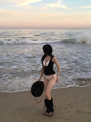 Shirred Asymmetrical Long Skirt Maxi Drape Date Look